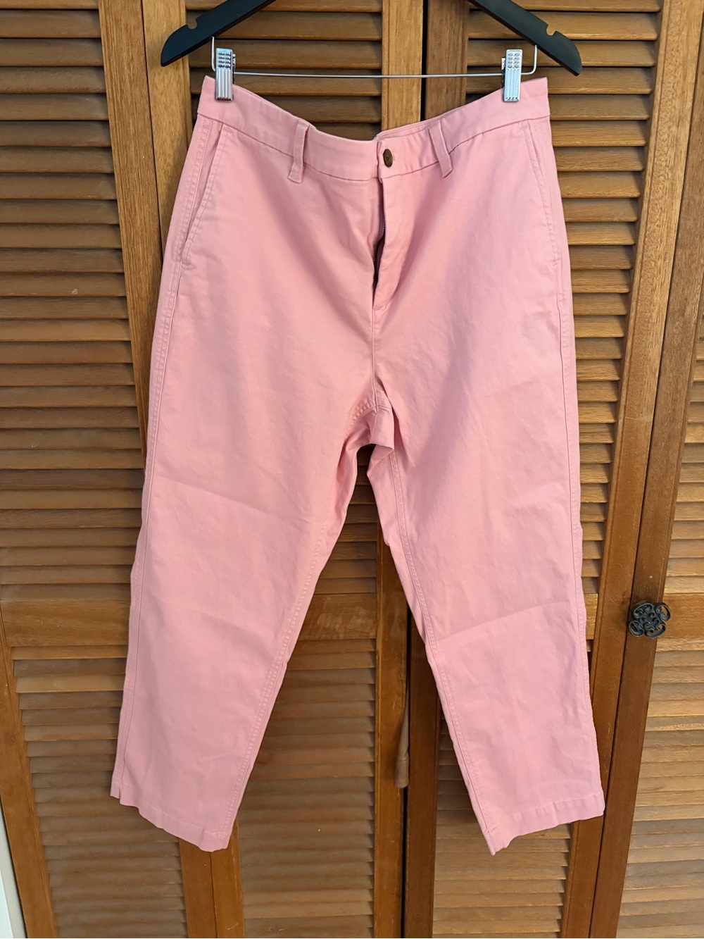 J. Crew Pink Chino Pants women’s size 14 high rise girlfriend